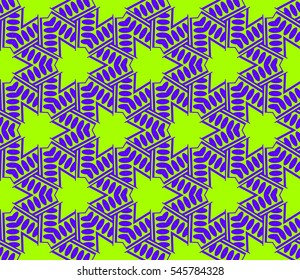 Modern stylish texture.Stylish background with fancy elements. Vector seamless pattern.