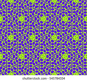 Modern stylish texture.Stylish background with fancy elements. Vector seamless pattern.