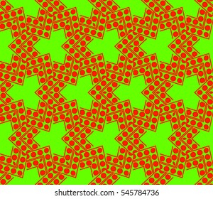 Modern stylish texture.Stylish background with fancy elements. Vector seamless pattern.