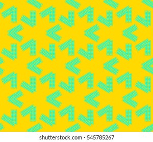 Modern stylish texture.Stylish background with fancy elements. Vector seamless pattern.