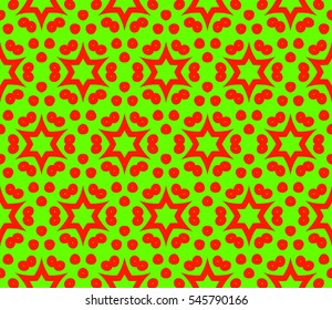 Modern stylish texture.Stylish background with fancy elements. Vector seamless pattern.