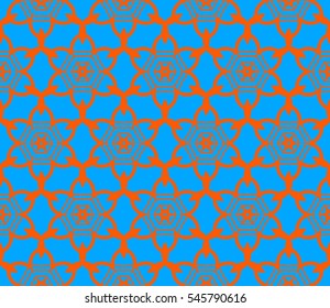 Modern stylish texture.Stylish background with fancy elements. Vector seamless pattern.