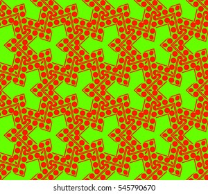 Modern stylish texture.Stylish background with fancy elements. Vector seamless pattern.