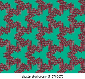 Modern stylish texture.Stylish background with fancy elements. Vector seamless pattern.