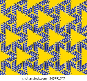 Modern stylish texture.Stylish background with fancy elements. Vector seamless pattern.