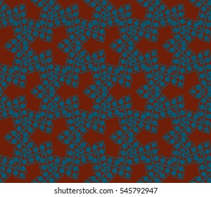 Modern stylish texture.Stylish background with fancy elements. Vector seamless pattern.