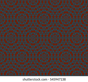 Modern stylish texture.Stylish background with fancy elements. Vector seamless pattern.