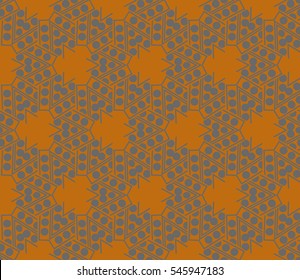 Modern stylish texture.Stylish background with fancy elements. Vector seamless pattern.
