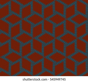 Modern stylish texture.Stylish background with fancy elements. Vector seamless pattern.