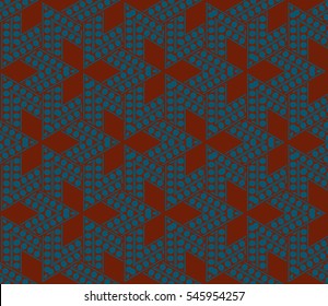 Modern stylish texture.Stylish background with fancy elements. Vector seamless pattern.