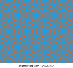 Modern stylish texture.Stylish background with fancy elements. Vector seamless pattern.