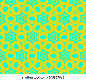 Modern stylish texture.Stylish background with fancy elements. Vector seamless pattern.