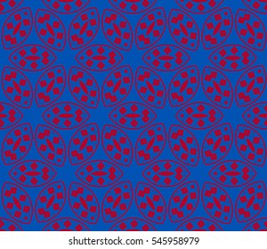 Modern stylish texture.Stylish background with fancy elements. Vector seamless pattern.