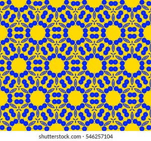Modern stylish texture.Stylish background with fancy elements. Vector seamless pattern.