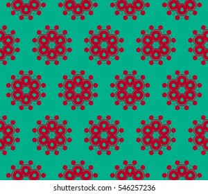 Modern stylish texture.Stylish background with fancy elements. Vector seamless pattern.