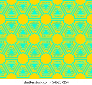 Modern stylish texture.Stylish background with fancy elements. Vector seamless pattern.