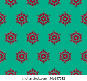 Modern stylish texture.Stylish background with fancy elements. Vector seamless pattern.