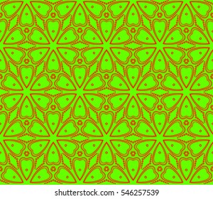 Modern stylish texture.Stylish background with fancy elements. Vector seamless pattern.