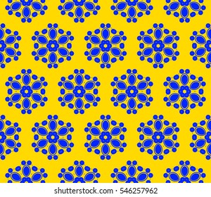 Modern stylish texture.Stylish background with fancy elements. Vector seamless pattern.