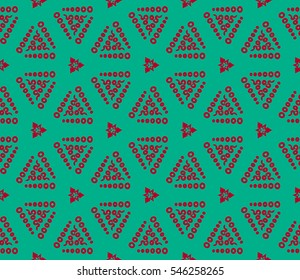 Modern stylish texture.Stylish background with fancy elements. Vector seamless pattern.