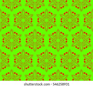 Modern stylish texture.Stylish background with fancy elements. Vector seamless pattern.