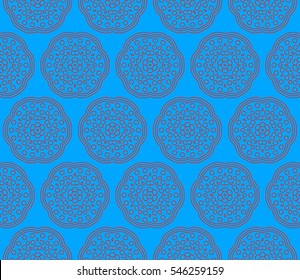 Modern stylish texture.Stylish background with fancy elements. Vector seamless pattern.