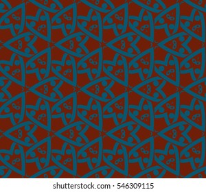 Modern stylish texture.Stylish background with fancy elements. Vector seamless pattern.