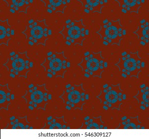 Modern stylish texture.Stylish background with fancy elements. Vector seamless pattern.