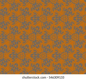 Modern stylish texture.Stylish background with fancy elements. Vector seamless pattern.