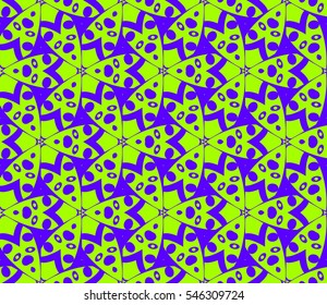 Modern stylish texture.Stylish background with fancy elements. Vector seamless pattern.