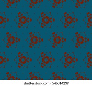 Modern stylish texture.Stylish background with fancy elements. Vector seamless pattern.