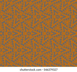 Modern stylish texture.Stylish background with fancy elements. Vector seamless pattern.