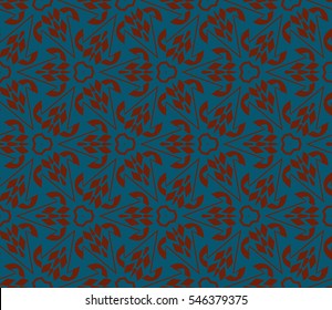 Modern stylish texture.Stylish background with fancy elements. Vector seamless pattern.