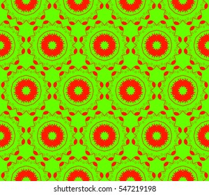 Modern stylish texture.Stylish background with fancy elements. Vector seamless pattern.