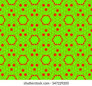 Modern stylish texture.Stylish background with fancy elements. Vector seamless pattern.
