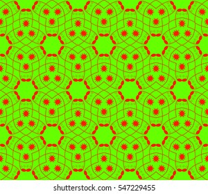 Modern stylish texture.Stylish background with fancy elements. Vector seamless pattern.