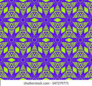 Modern stylish texture.Stylish background with fancy elements. Vector seamless pattern.