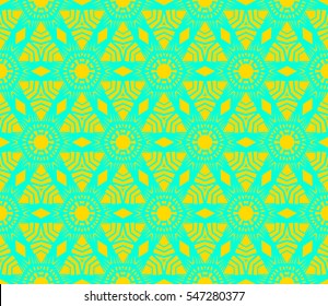 Modern stylish texture.Stylish background with fancy elements. Vector seamless pattern.