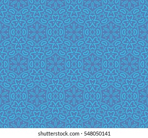 Modern stylish texture.Stylish background with fancy elements. Vector seamless pattern.