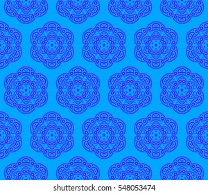 Modern stylish texture.Stylish background with fancy elements. Vector seamless pattern.