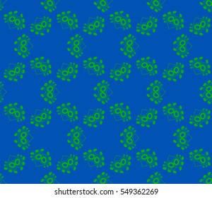 Modern stylish texture.Stylish background with fancy elements. Vector seamless pattern.