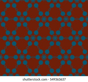 Modern stylish texture.Stylish background with fancy elements. Vector seamless pattern.