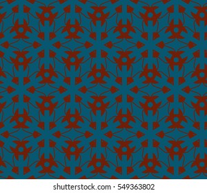 Modern stylish texture.Stylish background with fancy elements. Vector seamless pattern.
