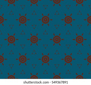 Modern stylish texture.Stylish background with fancy elements. Vector seamless pattern.