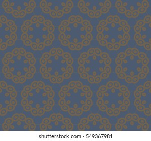 Modern stylish texture.Stylish background with fancy elements. Vector seamless pattern.