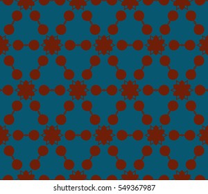 Modern stylish texture.Stylish background with fancy elements. Vector seamless pattern.