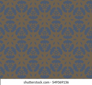 Modern stylish texture.Stylish background with fancy elements. Vector seamless pattern.