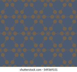 Modern stylish texture.Stylish background with fancy elements. Vector seamless pattern.