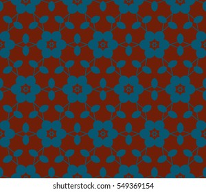 Modern stylish texture.Stylish background with fancy elements. Vector seamless pattern.