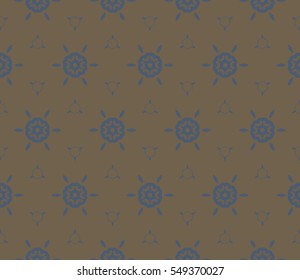 Modern stylish texture.Stylish background with fancy elements. Vector seamless pattern.